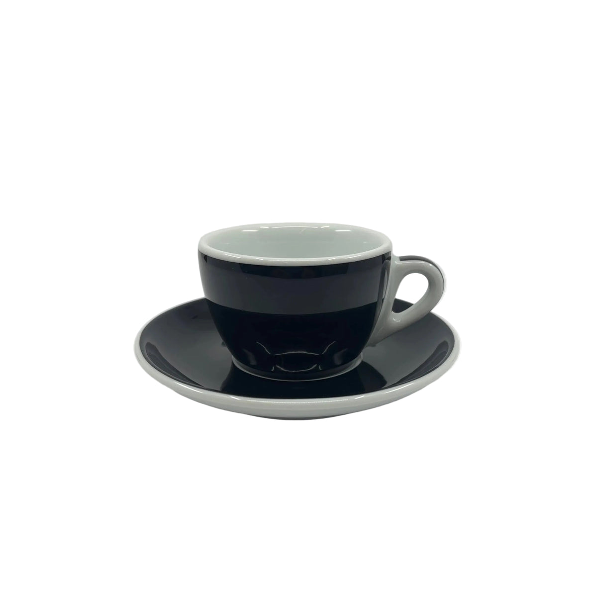 Cappuccinotassen-Set schwarz | Ancap Palermo