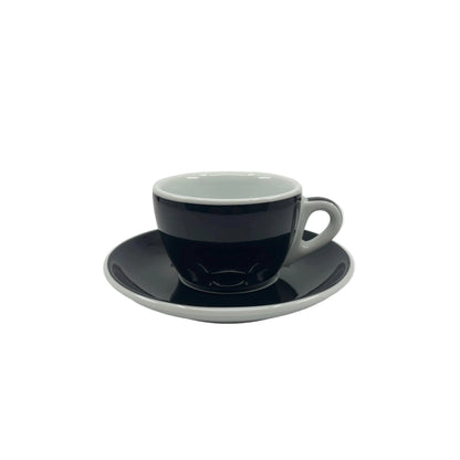 Cappuccinotassen-Set schwarz | Ancap Palermo