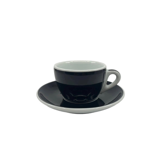 Cappuccinotassen-Set schwarz | Ancap Palermo